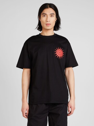 Only & Sons T-Shirt 'LAYNE' in Schwarz: Vorderseite