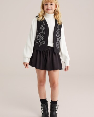 Regular Pantalon WE Fashion en noir