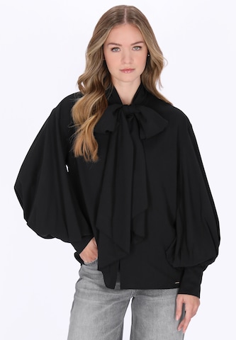 DreiMaster Vintage Blouse 'Vintage' in Black: front