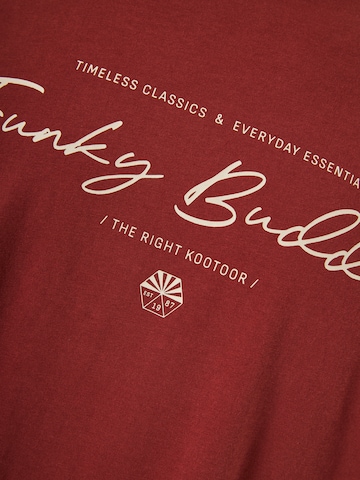 Funky Buddha Μπλουζάκι σε κόκκινο