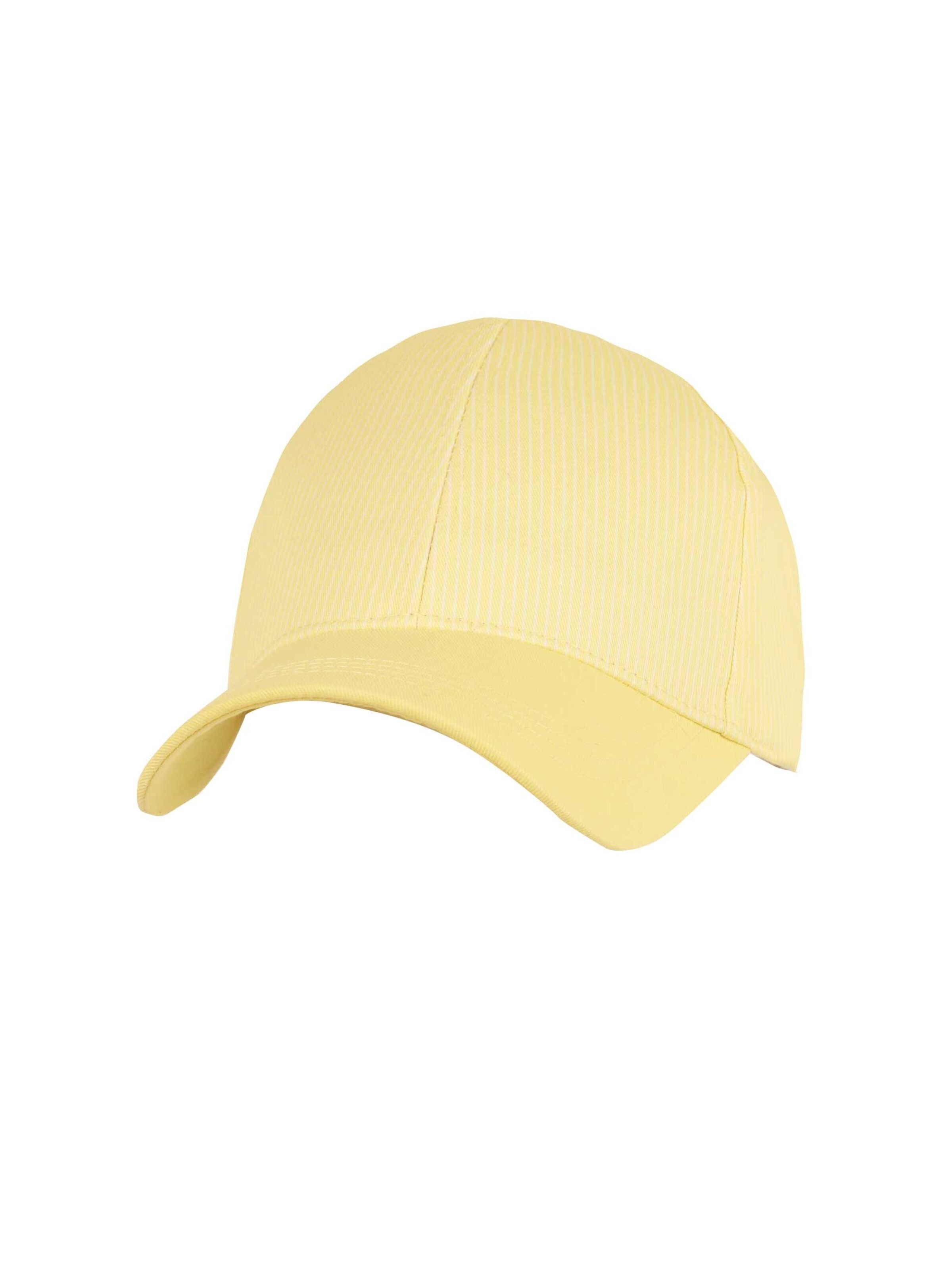 SAMAYA Cap 'Anch' in Gelb: Vorderseite