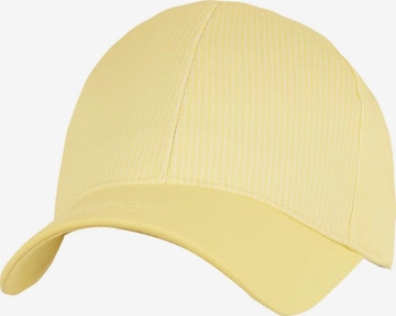 SAMAYA Cap 'Anch' in Gelb: Vorderseite
