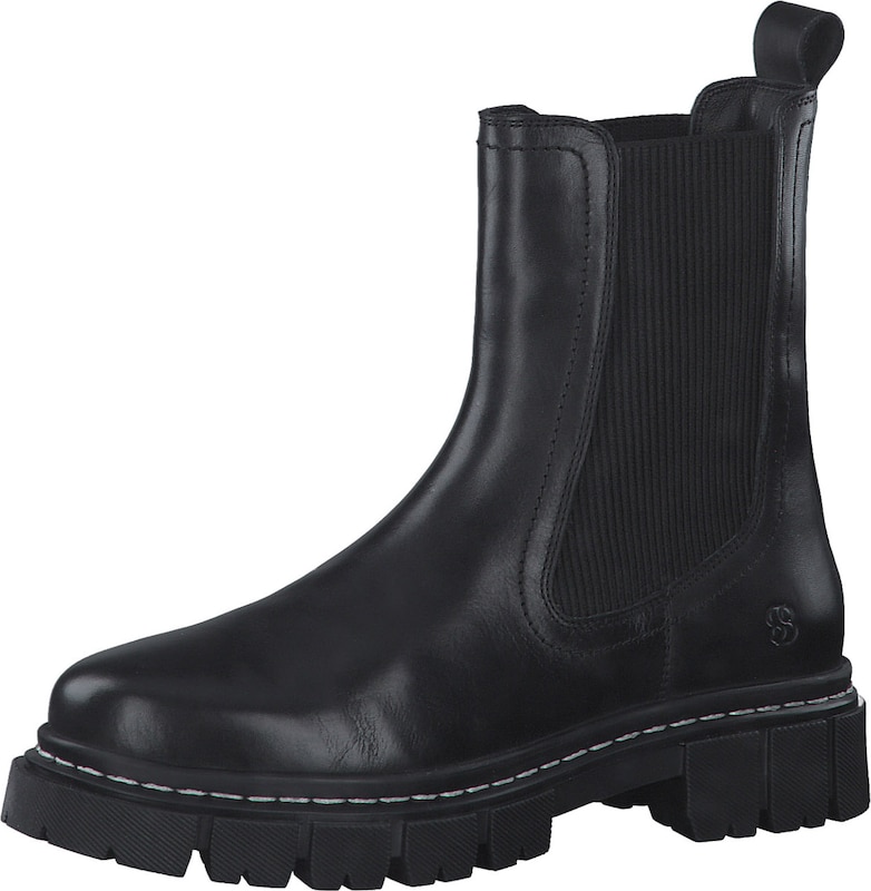 s.Oliver Chelsea Boots in Schwarz s.Oliver Chelsea Boots in Schwarz