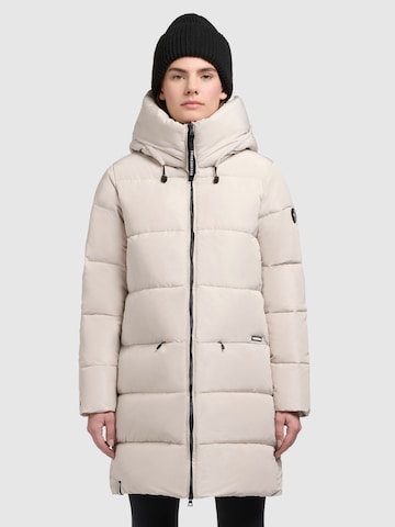 Cappotto invernale 'Phia' di khujo in bianco: frontale