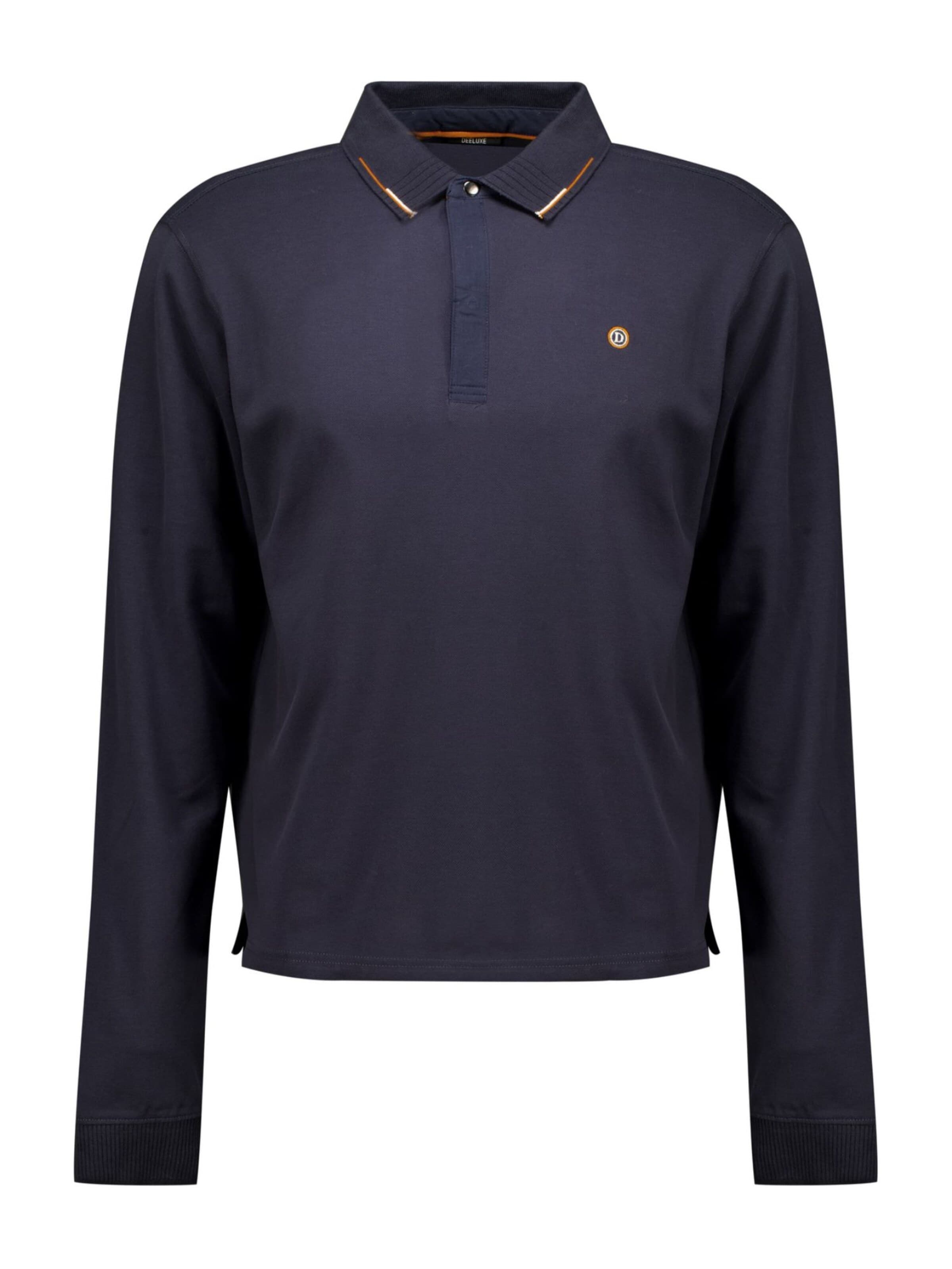 Deeluxe Shirt‌ in Blau: Vorderseite