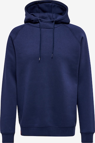 Hummel Sweatshirt in Blauw: voorkant