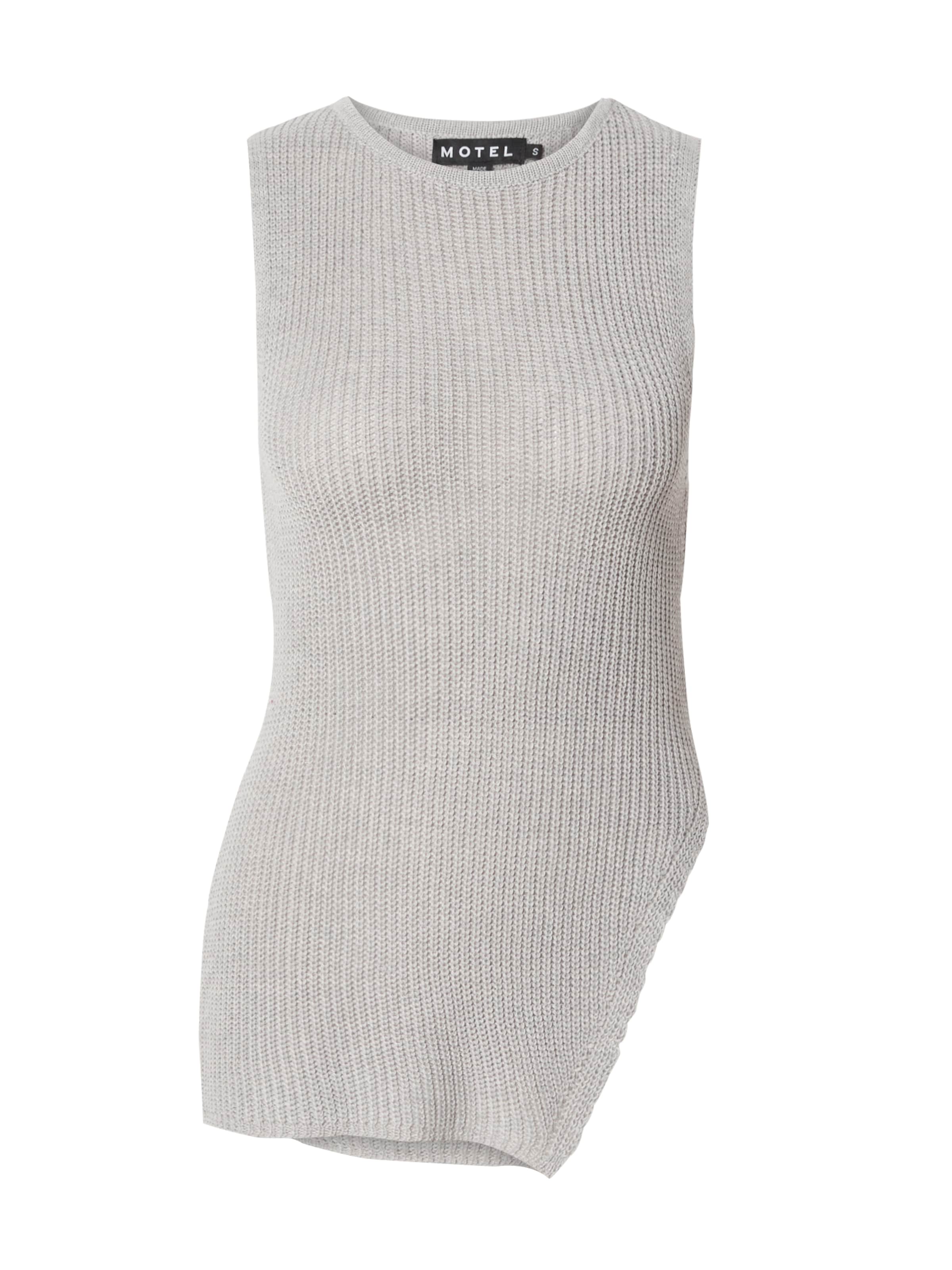 Motel Πλεκτό τοπ 'Shartina' σε γκρι: μπροστά