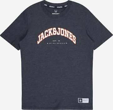 Jack & Jones Junior Shirt 'WOODLAND' in Blauw: voorkant