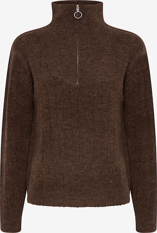 b.young Sweatshirt 'MARTINE' in Bruin: voorkant