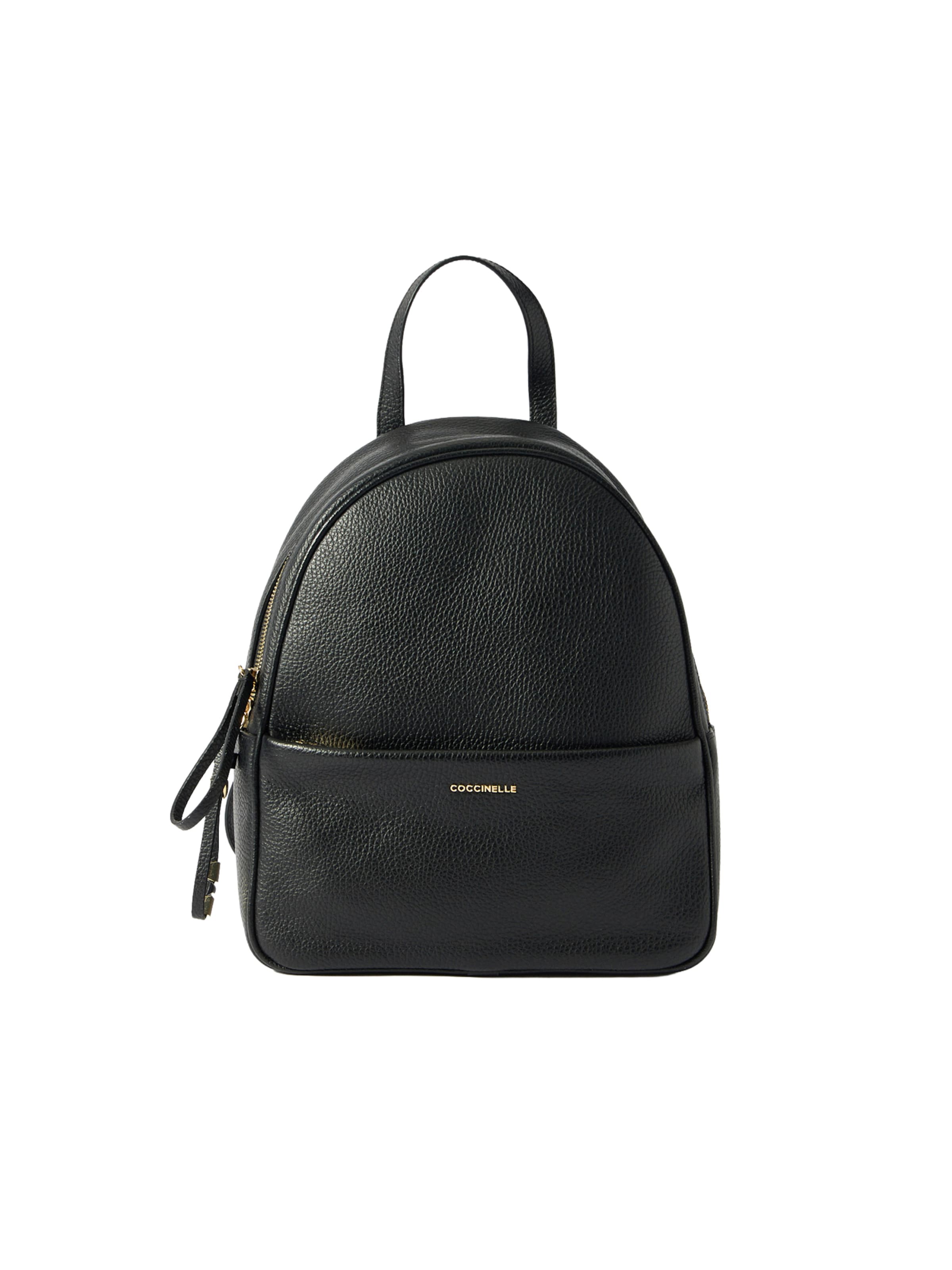 Coccinelle Backpack 'NORY' in Black: front