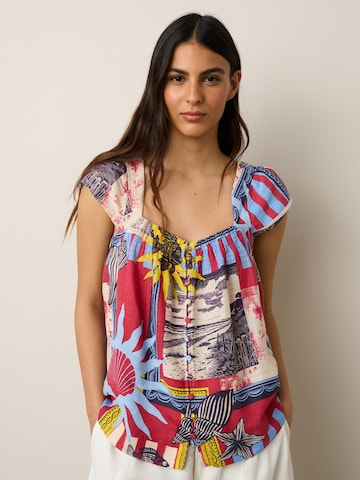 Next Блузка в Смешанный: спереди