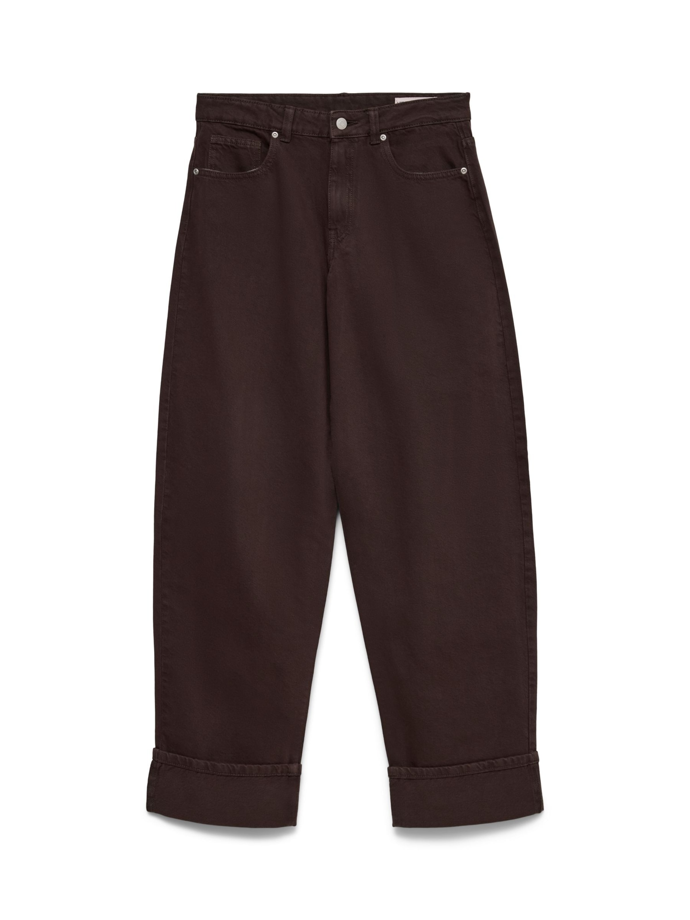 VERO MODA Jeans 'FONDA' in 28/32 in de kleur Bruin, Productweergave