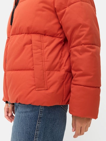 CAMEL ACTIVE Gefütterte Jacke mit reflektierenden Details in Orange