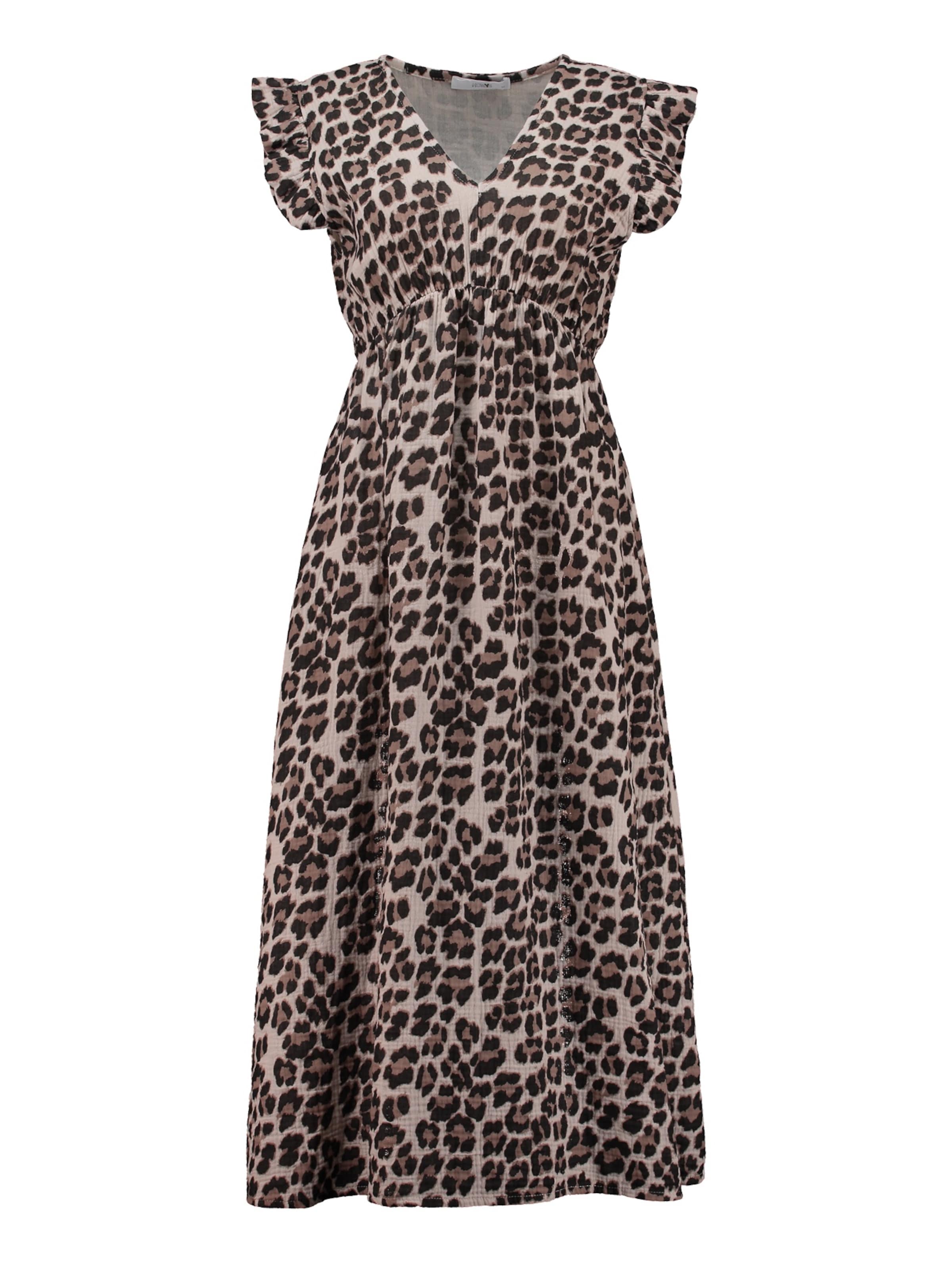 Hailys Kleid 'Di44ana' in Beige: Vorderseite