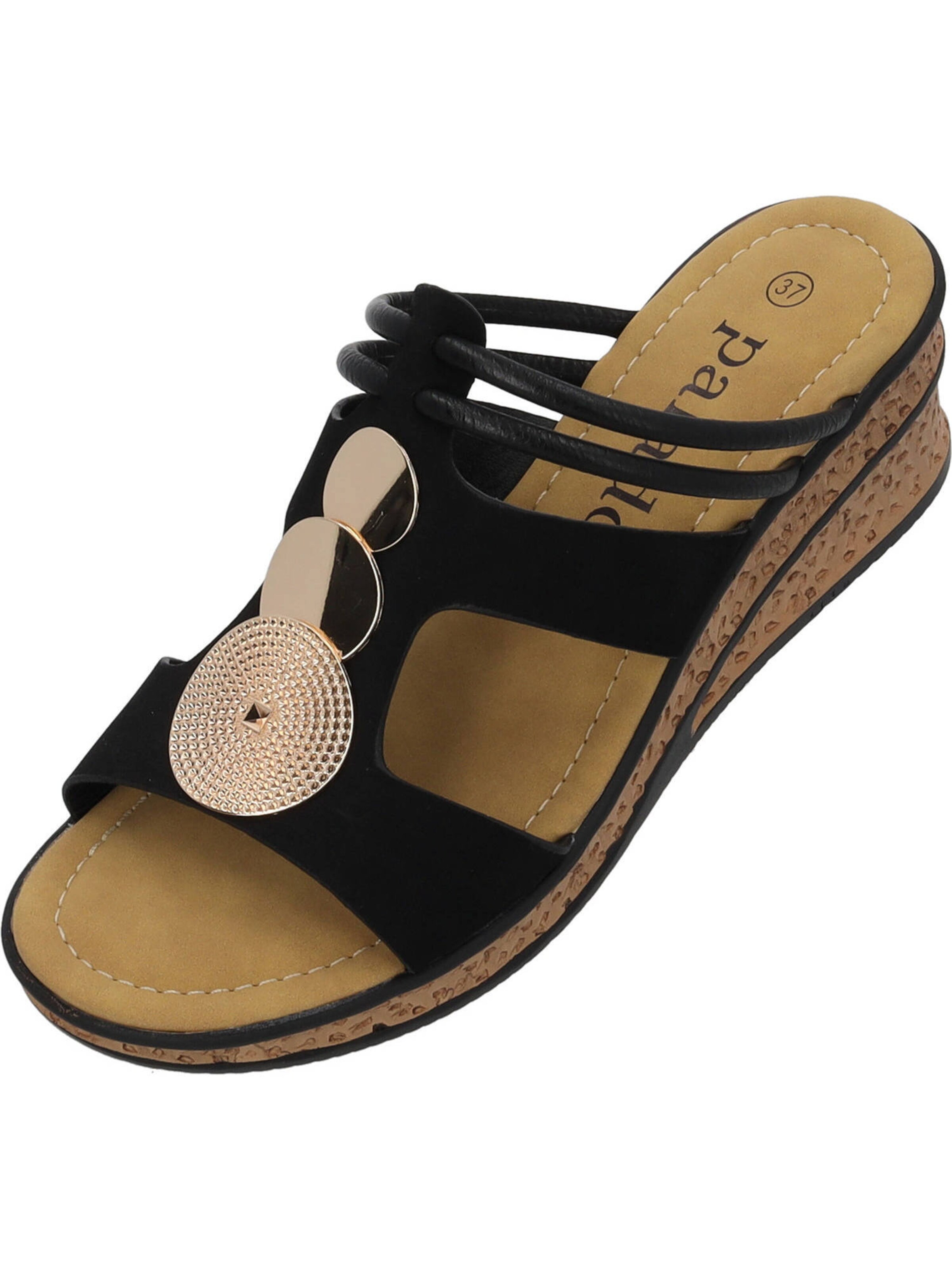 Palado Mule 'Siolma' in Black: front