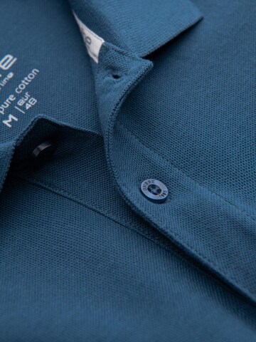 Ombre Shirt in Blau