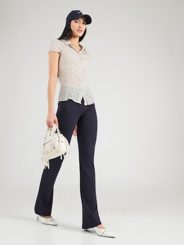 G-STAR Bootcut Kalhoty – modrá
