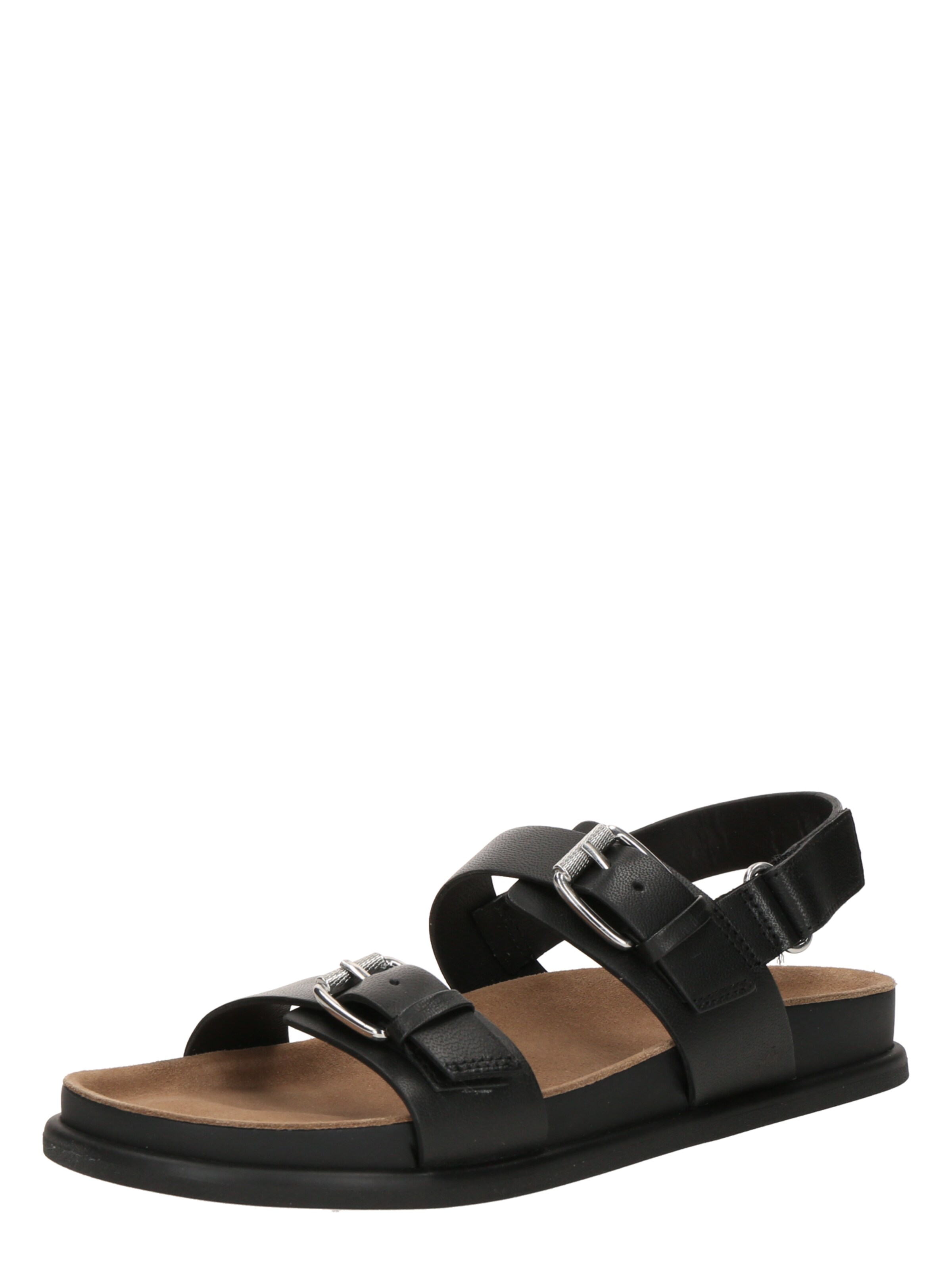 juoda VAGABOND SHOEMAKERS Sandalai 'Effie': priekis