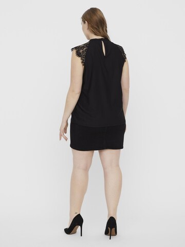Vero Moda Curve Bluse 'VMMilla' in Schwarz