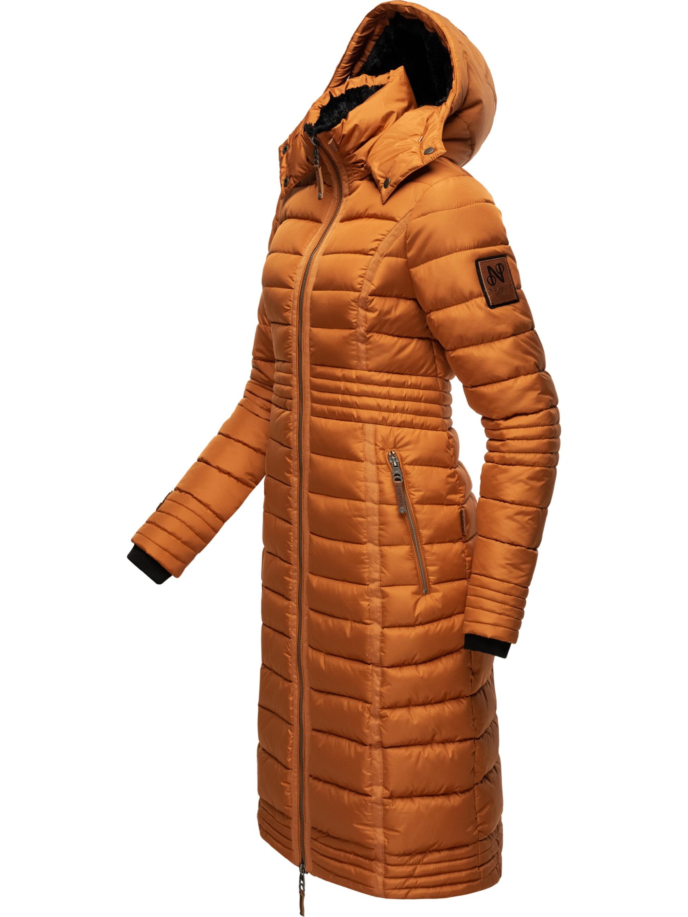 NAVAHOOZimski kaput 'Umay' - narančasta boja