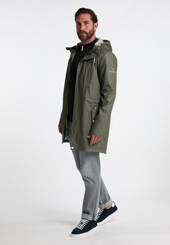 Parka mi-saison DreiMaster Maritim en vert