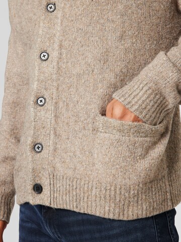 Abercrombie & Fitch Knit Cardigan in Brown