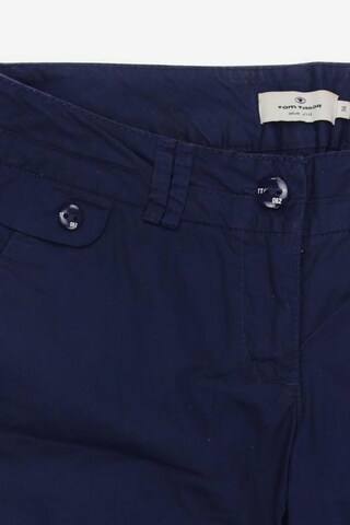 TOM TAILOR Shorts S in Blau