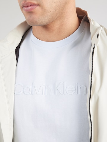 Calvin Klein Regular Shirt in Blauw