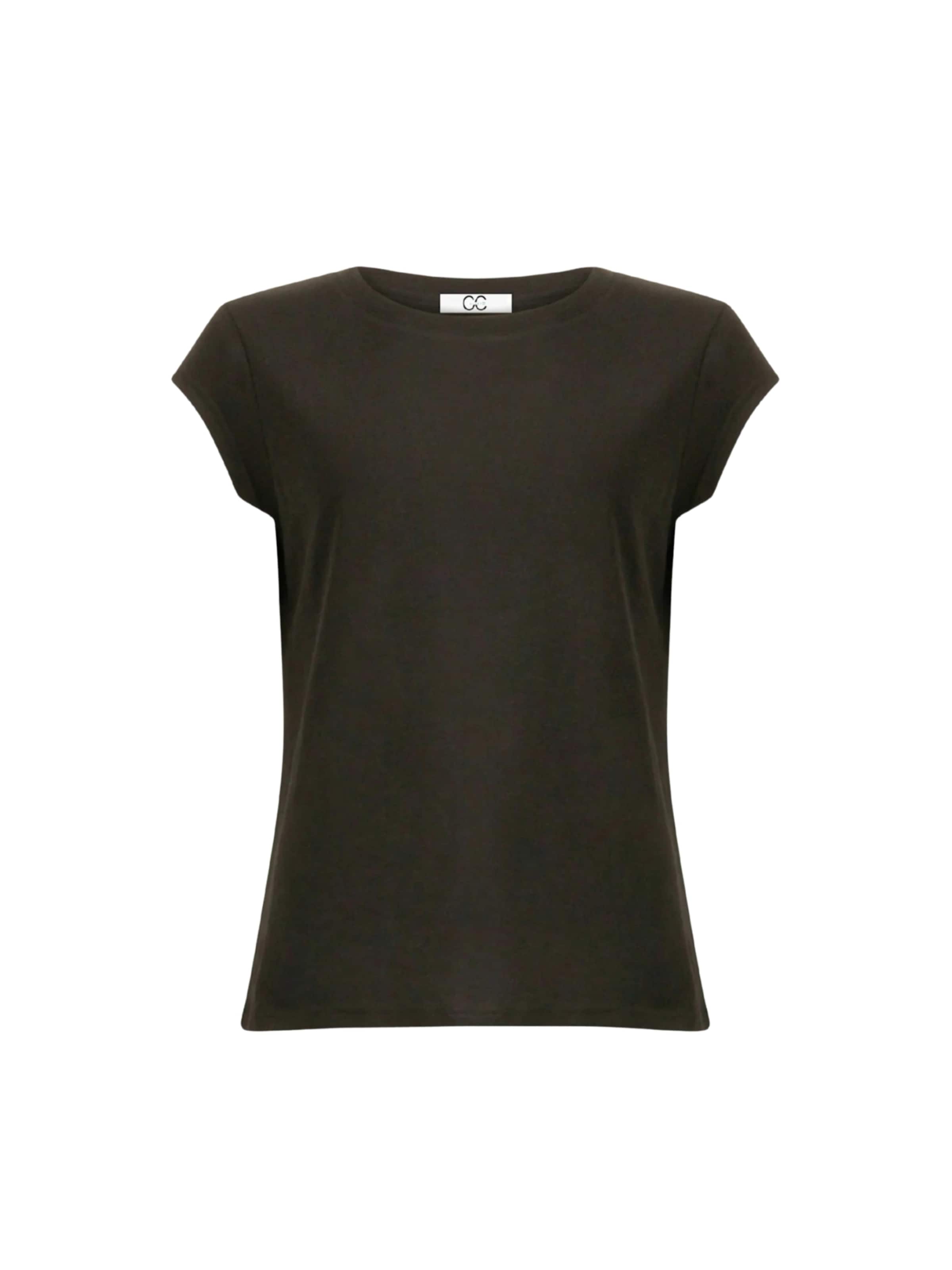 Coster Copenhagen - Top ' CC ' en negro: frente