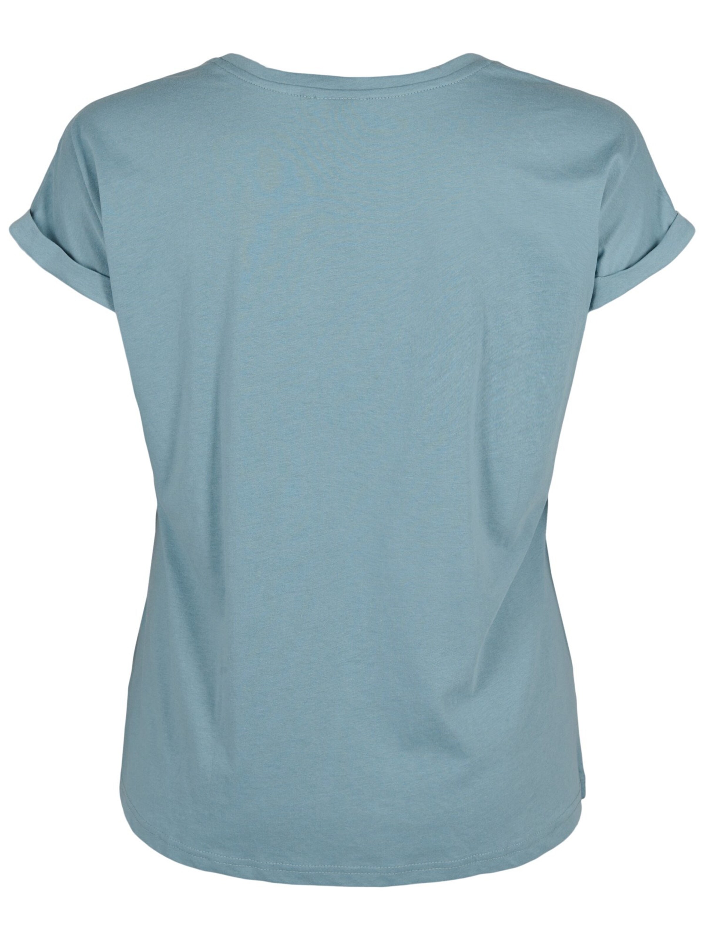 Zizzi Μπλουζάκι 'MKATJA' σε μπλε