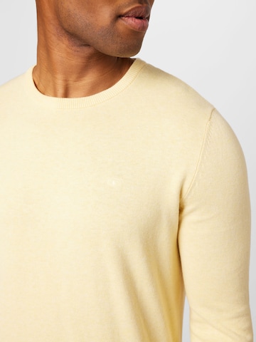 TOM TAILOR Regular fit Sweater in Yellow