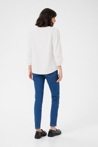 Kaffe Bluse 'Lila' i hvid