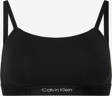 Calvin Klein Underwear Melltartó - fekete: elől