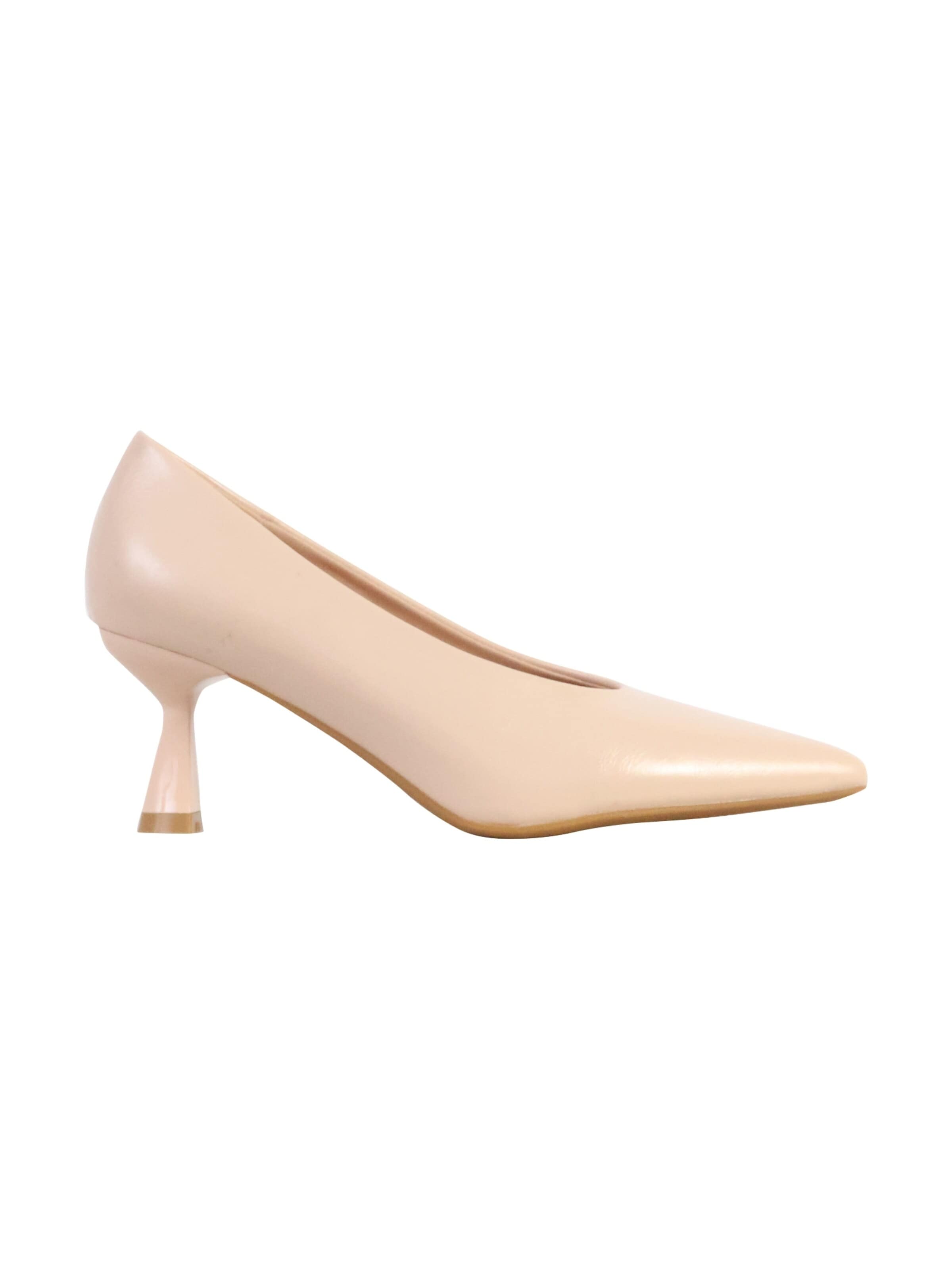 Décolleté 'Pumps mit Absatz' di Super Mode in rosa: frontale