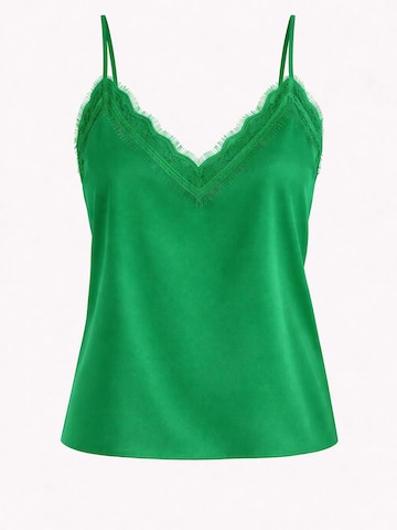 Worldclassca Top 'Spaghetti Lace Trim Top'‌‌‌‌‌‌‌ in Grün: Vorderseite