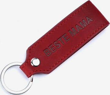 Benthill Key Ring 'Beste Mama' in Red: front