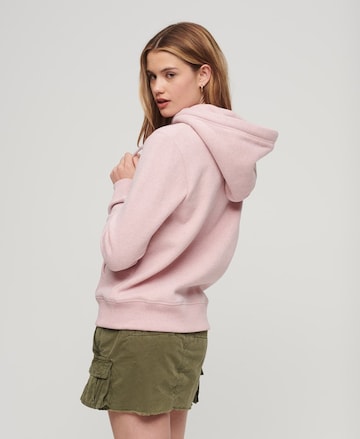 Sweat-shirt 'Essential' Superdry en rose