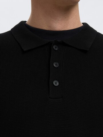 SELECTED Pullover 'SLHDANE' in Schwarz
