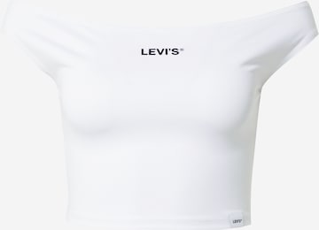 LEVI'S ® Top 'Graphic Bardot Tank' | bela barva: sprednja stran