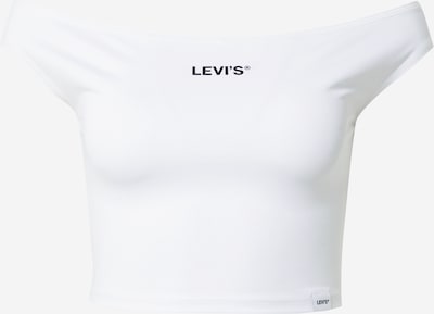 LEVI'S ® Top 'Graphic Bardot Tank' in de kleur Zwart / Wit, Productweergave