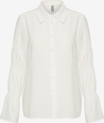 CULTURE Shirt 'Asmine' in Wit: voorkant