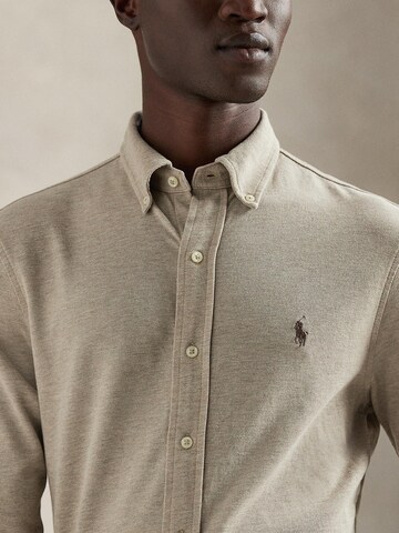 Polo Ralph Lauren Regular Fit Hemd in Beige