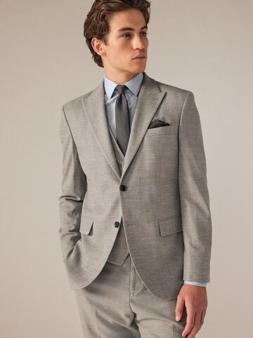 Next Slim Fit Sakko in Grau: Vorderseite