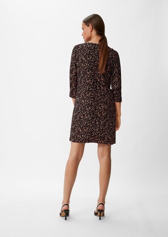 COMMA Kleid in Schwarz: Rückseite