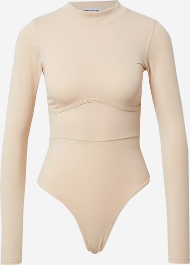 Tricou body Public Desire pe bej, Vizualizare produs