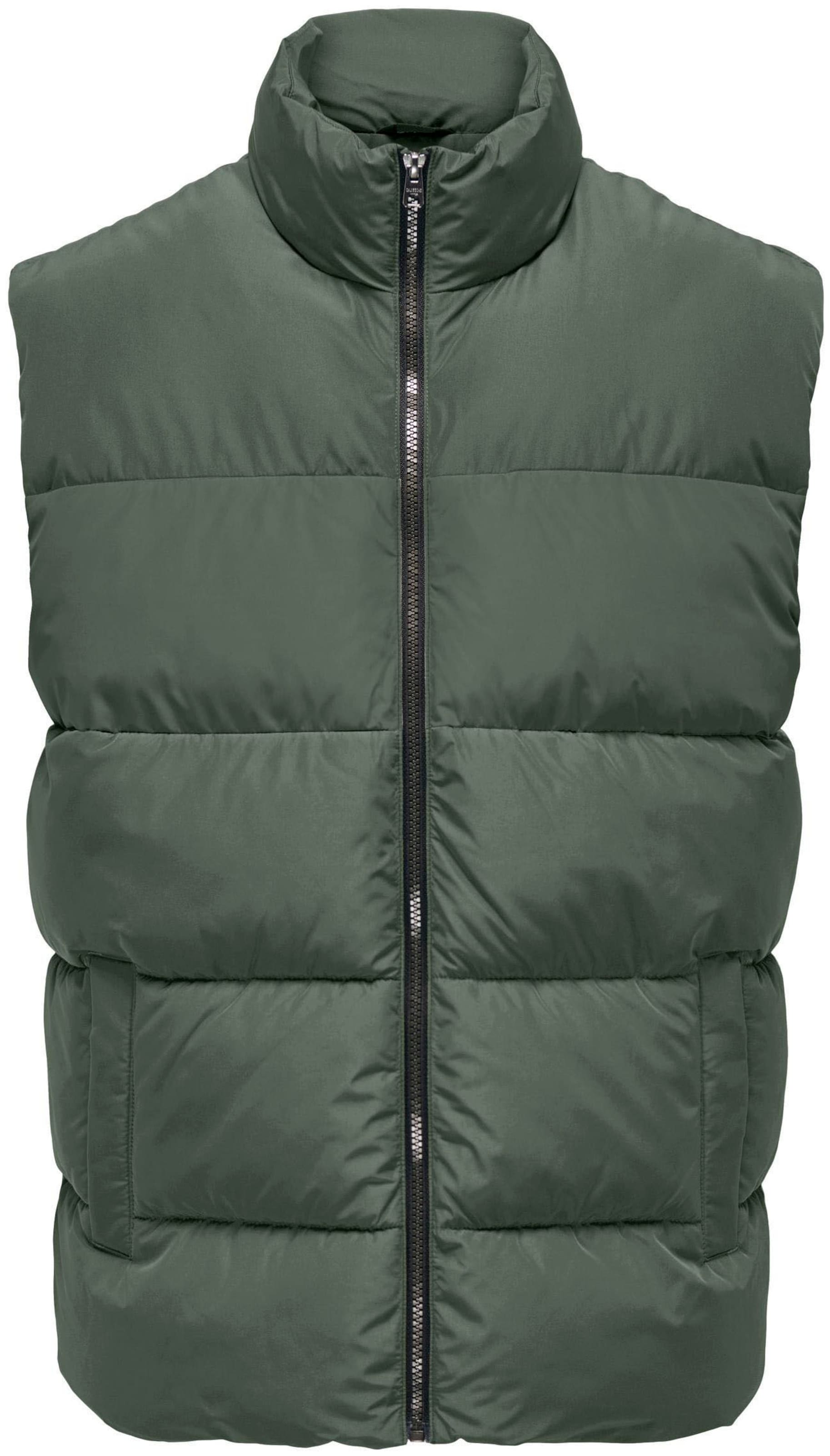 Gilet 'ONSMelvin' di Only & Sons in verde: frontale