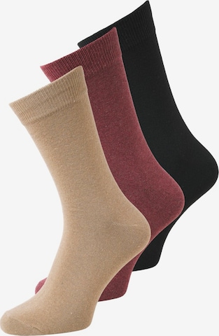Calzino 'JACORDINARY' di JACK & JONES in rosso: frontale