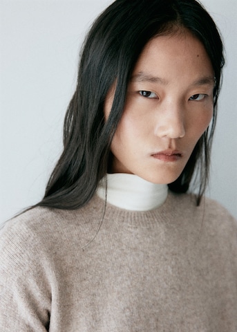 MANGO Knit dress 'TALDORA' in Grey