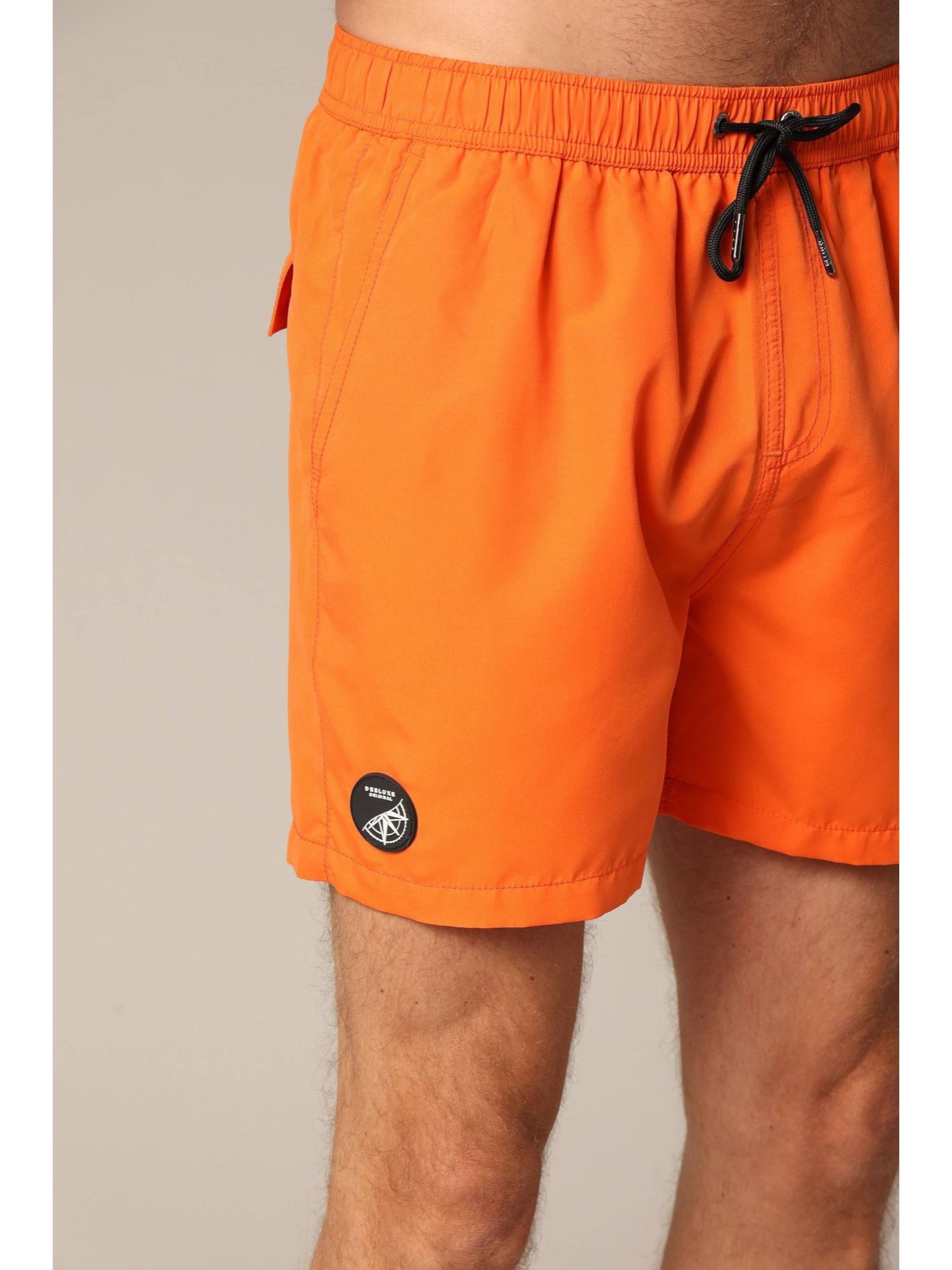 Shorts de bain Deeluxe en orange