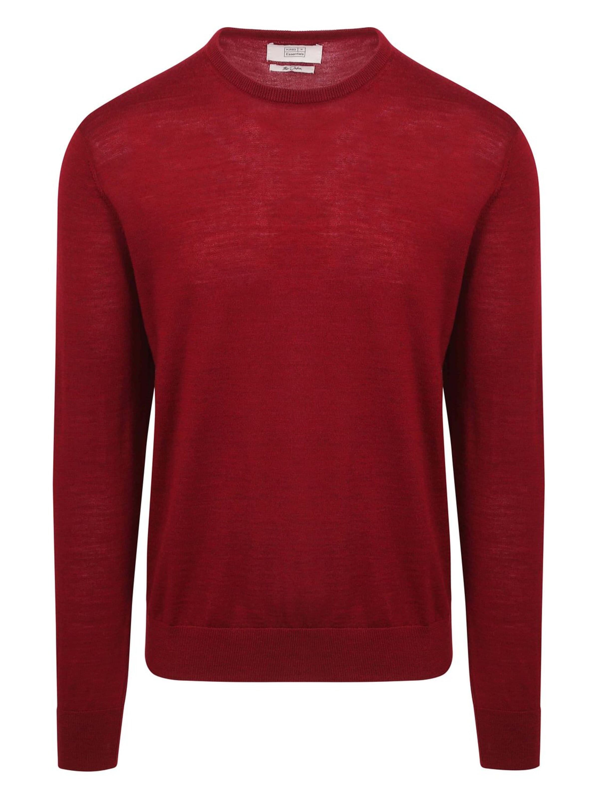 KING Essentials Shirt 'The John' in Red: front